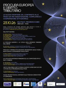 Convegno Procura Europea e frodi IVA a Cuneo – EPPO Observatory
